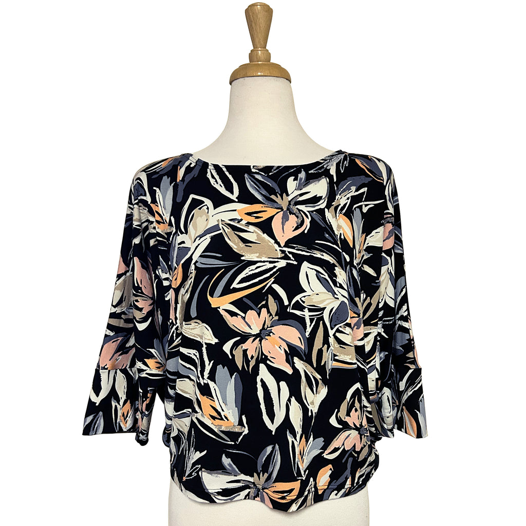 Batwing Top - Blush Noir