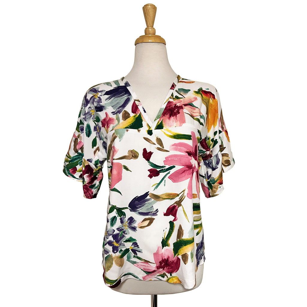 Isabella Top - Garden Whimsy