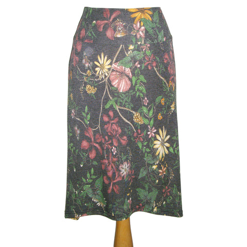 Midi Skirt - Faded Floral - Sale